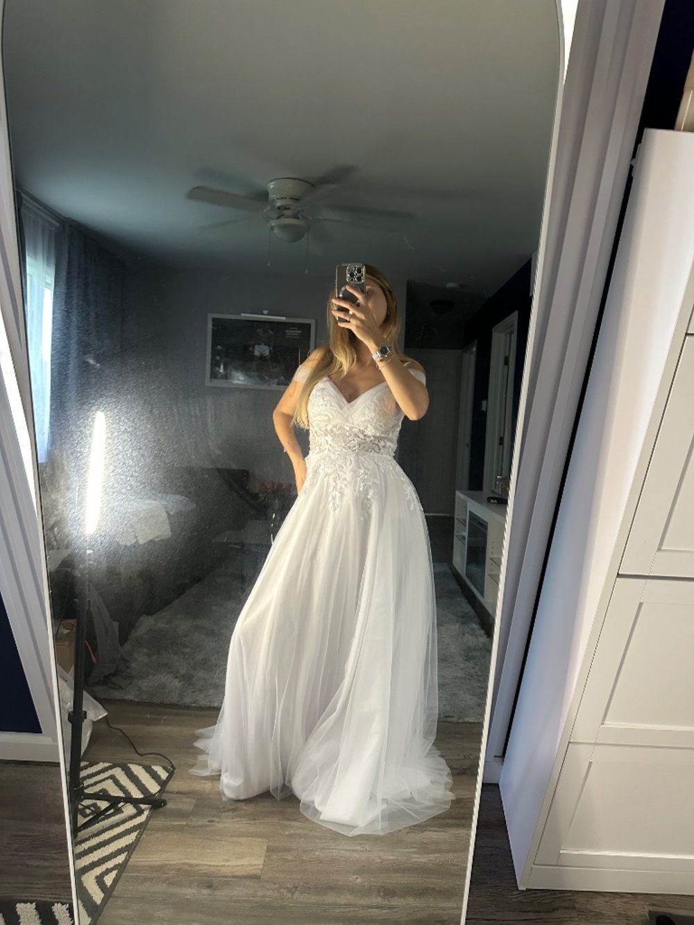 Brand new wedding white dress maxi